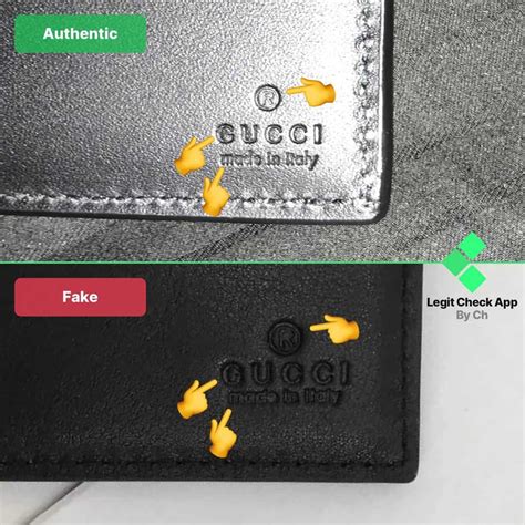 how to tell a gucci wallet is fake|authentic gucci snake wallet.